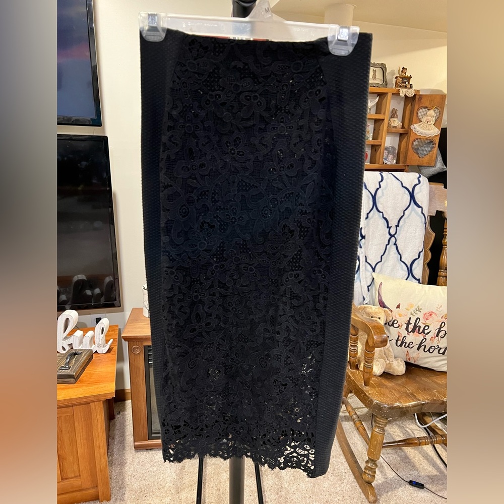 NWT Rebecca Taylor black skirt size 0